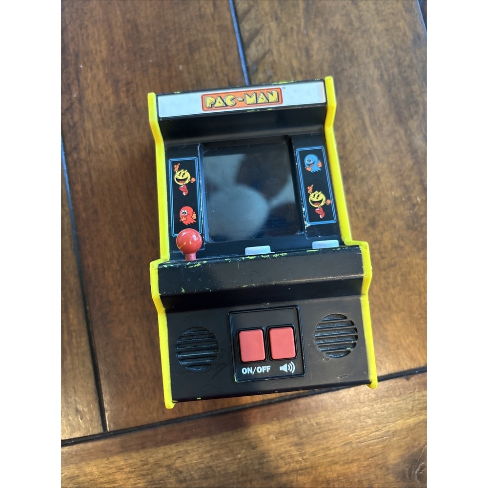 Pac-Man Arcade Classics Mini Arcade‎ Game with Color Screen Working #09562